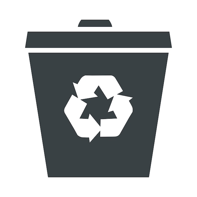 trash icon for recycling