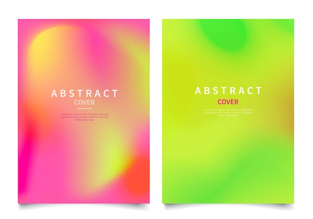 trendy fluid color gradient abstract background colorful abstract background vector illustration