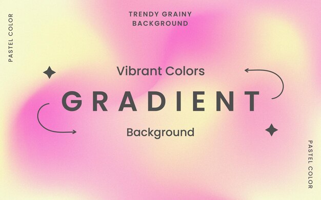 Trendy grainy background in bright colors Free Vector