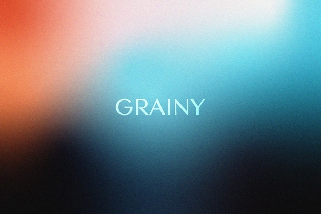Trendy grainy background with vibrant colors
