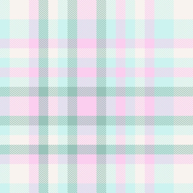 Tshirt background pattern texture image check textile fabric Pretty vector seamless plaid tartan in light and white colors