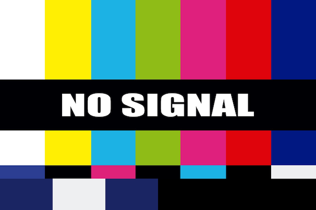 tv no signal background illustration no signal television screen graphic broadcast design