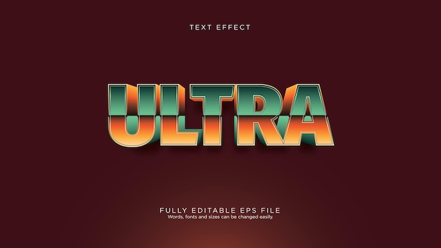 Ultra Earth Tone Font Style Text Effect