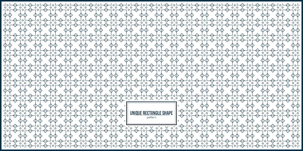 unique ornaments of rectangle shape pattern