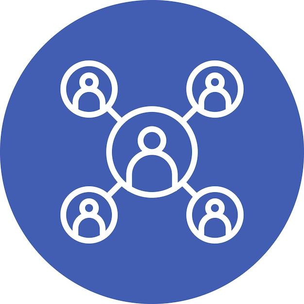 User Networking vector icon illustration of SEO and SEM iconset