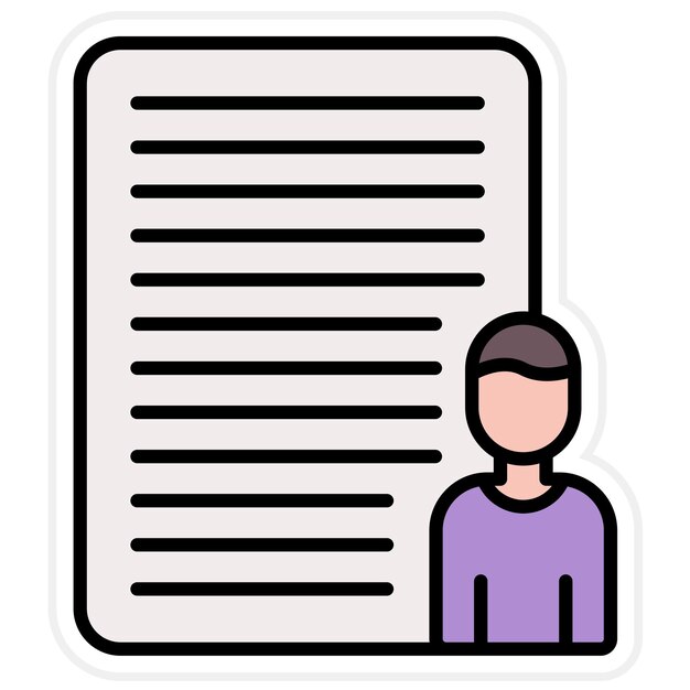 user scenarios icon vector image can be used for ux and ui