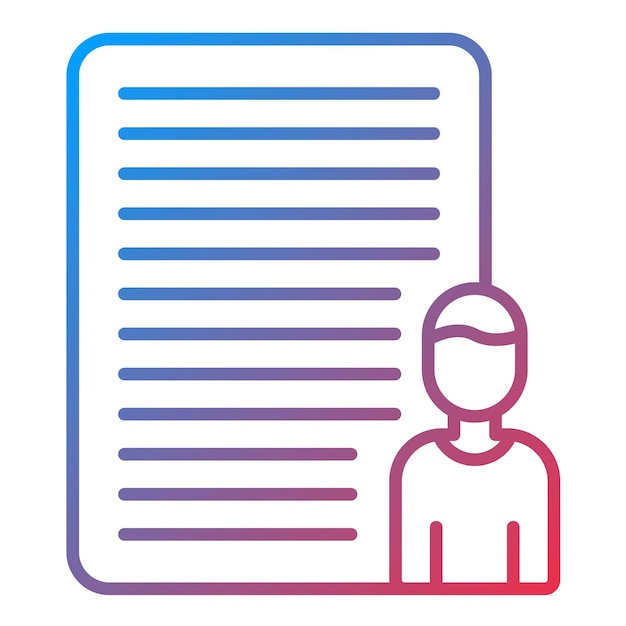user scenarios icon vector image can be used for ux and ui