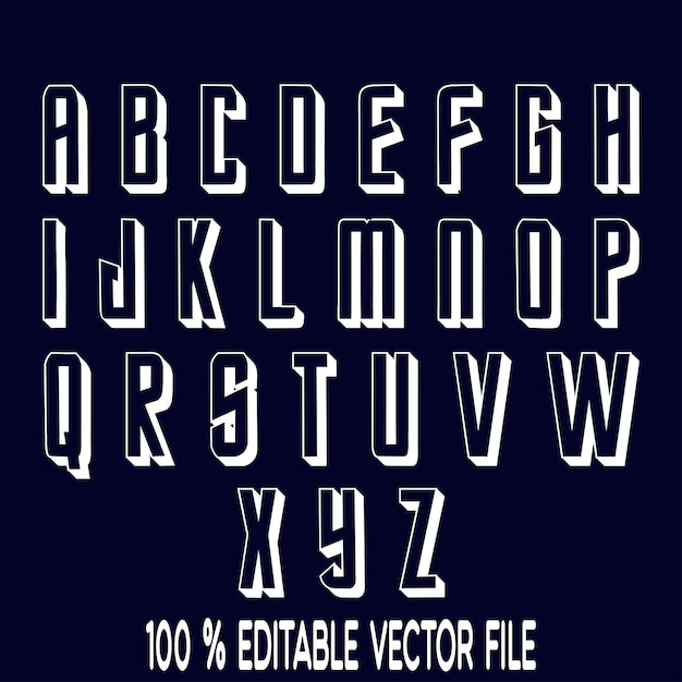 vector alphabet set hand drawn triangle alphabet abs letters vector