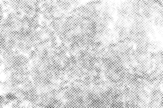 Vector black dots halftone texture background