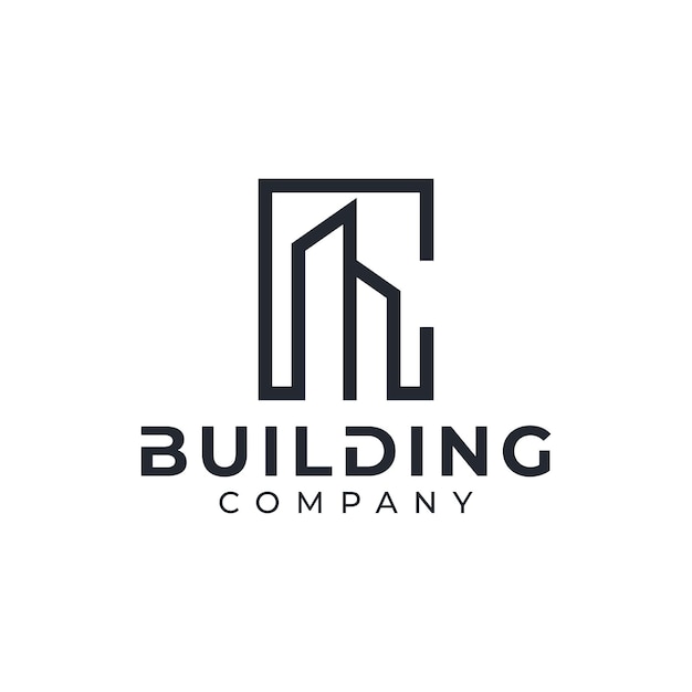 vector building logo premium template
