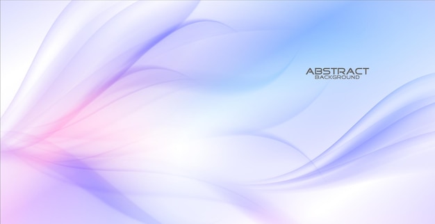 Vector colorful wave style abstract background design