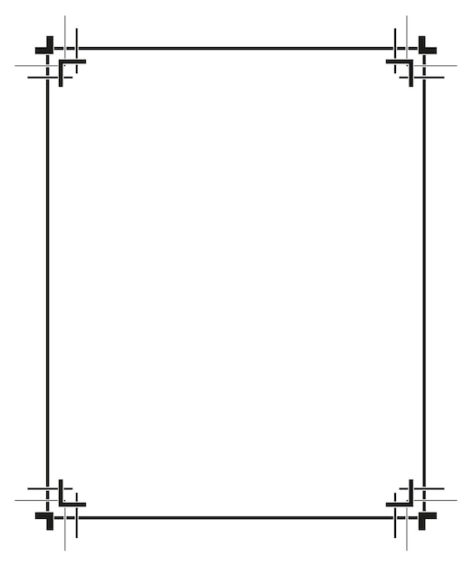 vector decorative frame. elegant element for design template, place for text.