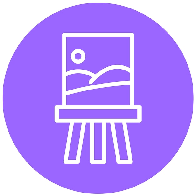 vector design canvas icon style