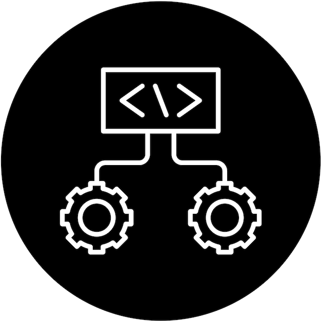 vector design code setting icon style