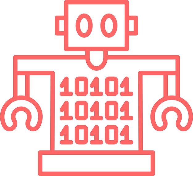 vector design coding icon style