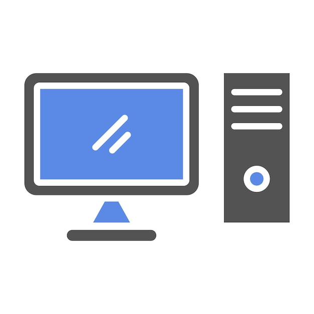 Vector Design Computer Icon Style