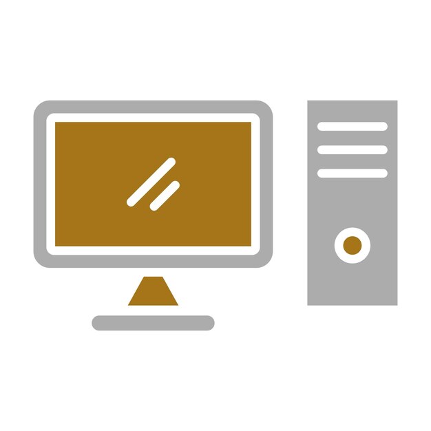 Vector Design Computer Icon Style