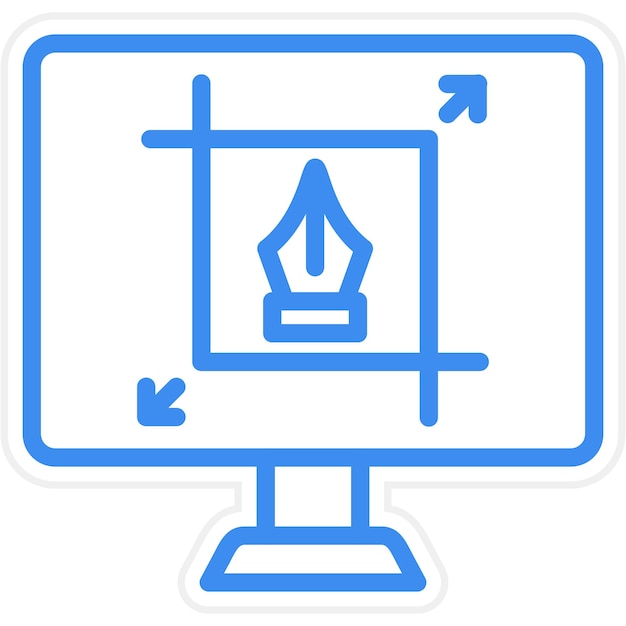 Vector Design Crop Icon Style