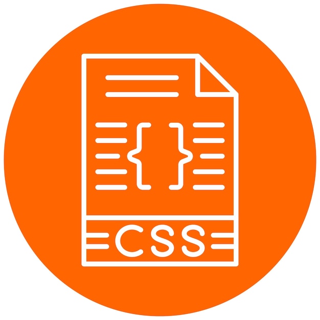 Vector Design CSS Icon Style
