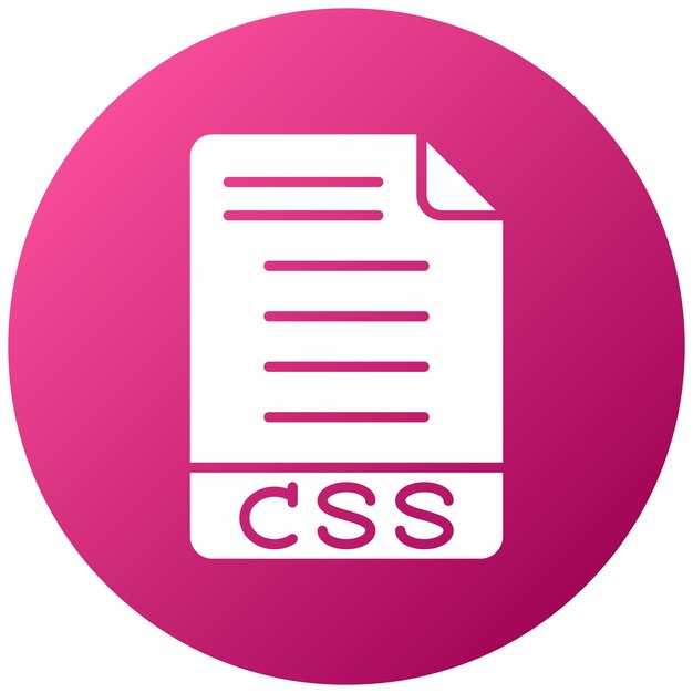 Vector Design CSS Icon Style