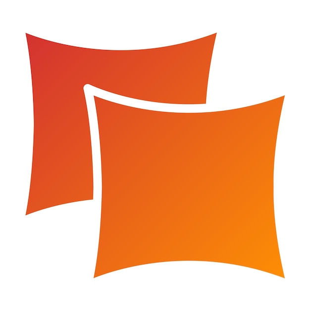 Vector Design Cushion Icon Style