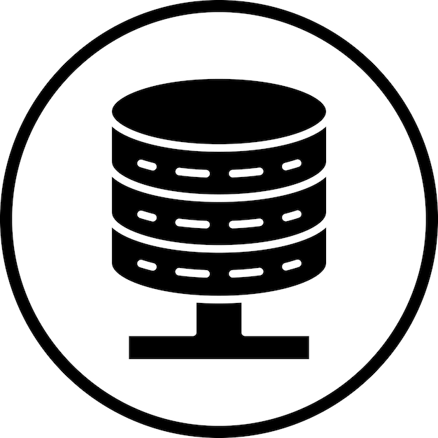 Vector Design Database Icon Style