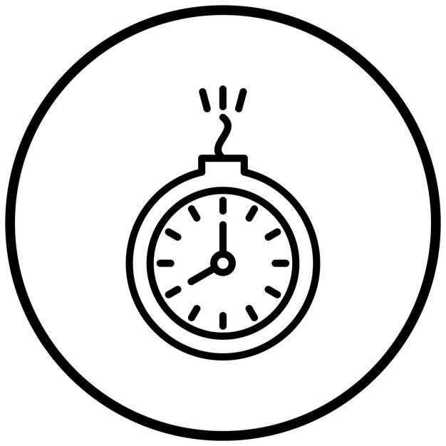 Vector Design Deadline Icon Style