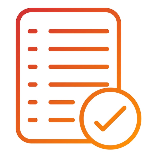 Vector Design Design Validation Icon Style