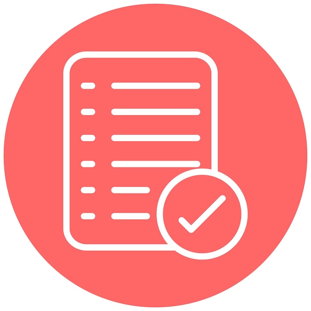 Vector Design Design Validation Icon Style