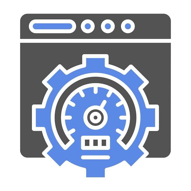 Vector Design Efficiency Icon Style