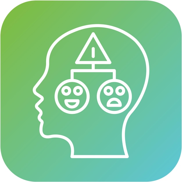 Vector Design Emotion Factors Icon Style