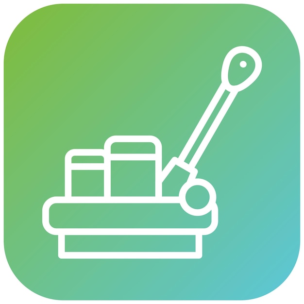 Vector Design Floor buffer Icon Style