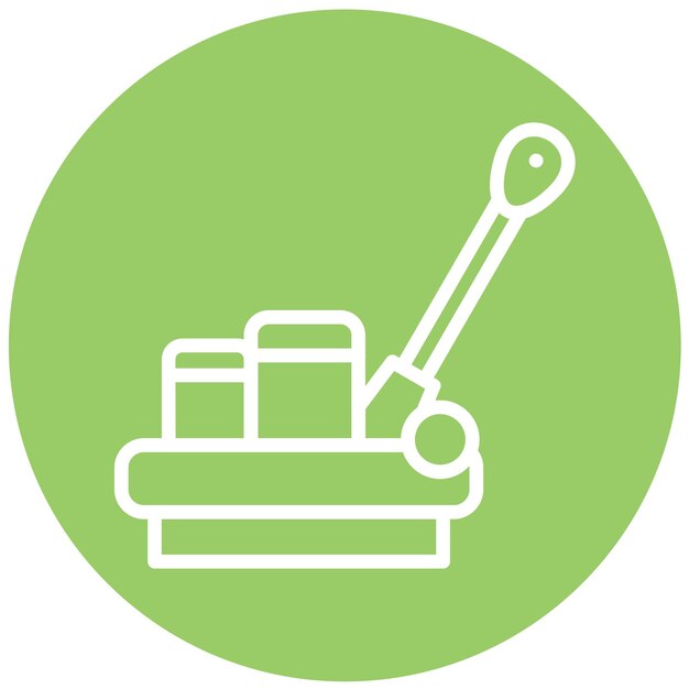 Vector Design Floor buffer Icon Style