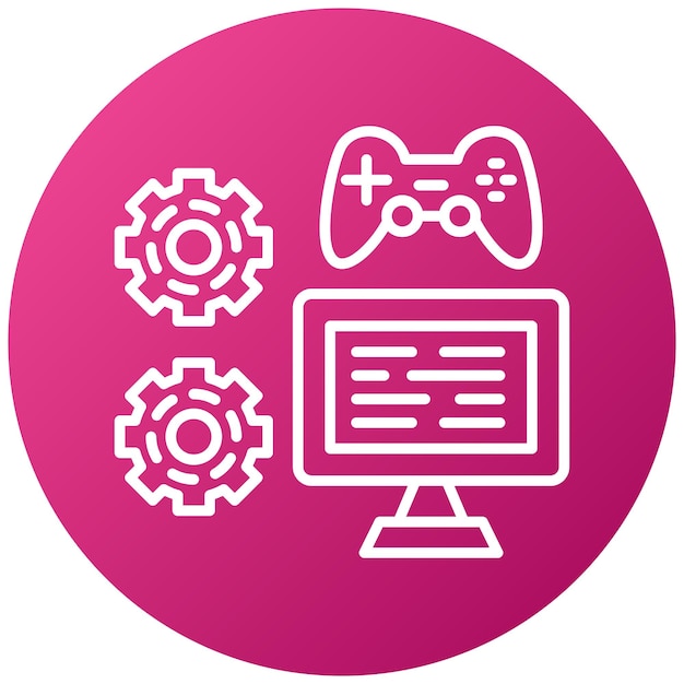 Vector Design Game Mod Manager Icon Style