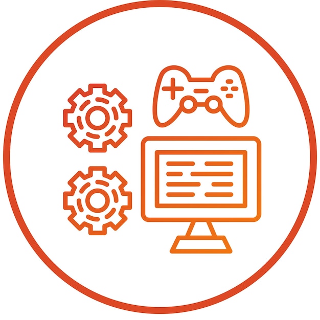 Vector Design Game Mod Manager Icon Style