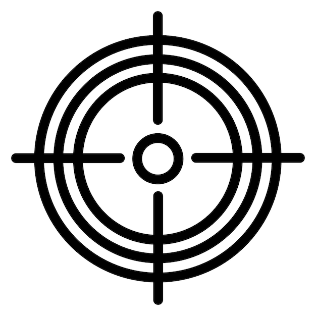 Vector Design Hunting Icon Style