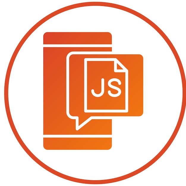 vector design javascript icon style