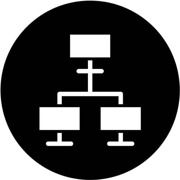 Vector Design Lan Icon Style