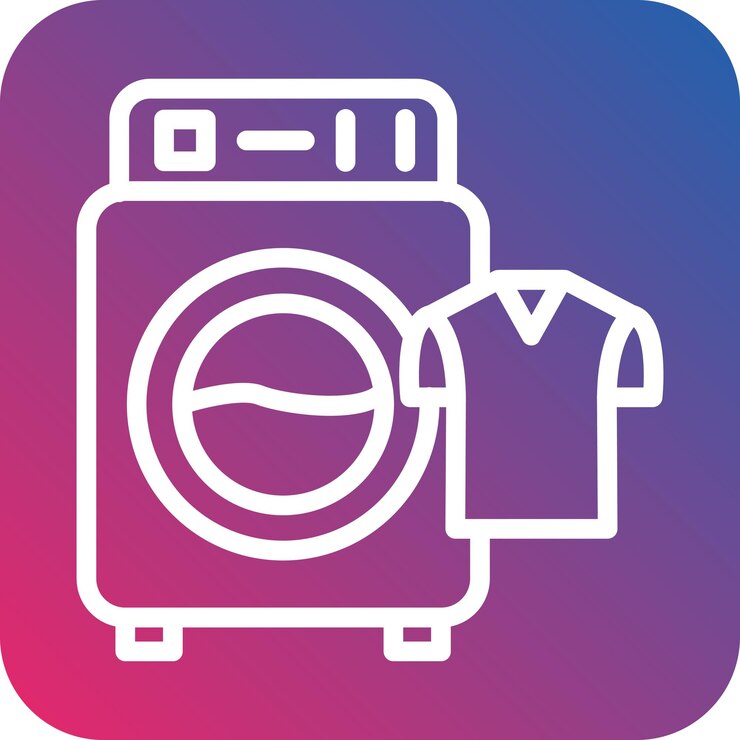 Vector Design Laundry Icon Style