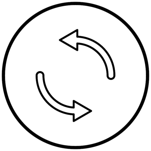 Vector Design Loop Icon Style
