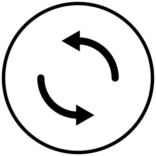 Vector Design Loop Icon Style