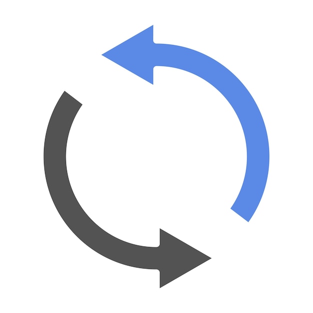 Vector Design Open Loop Icon Style
