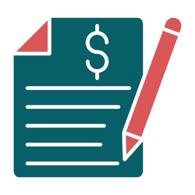 vector design paid content icon style