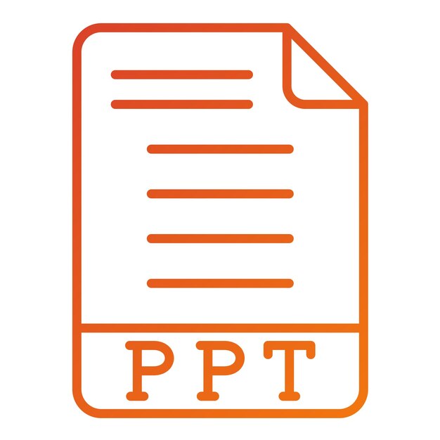 Vector Design PPT Icon Style