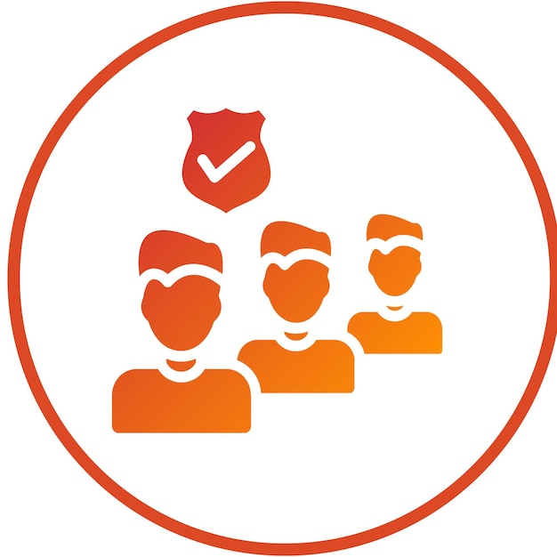 vector design queue status icon style
