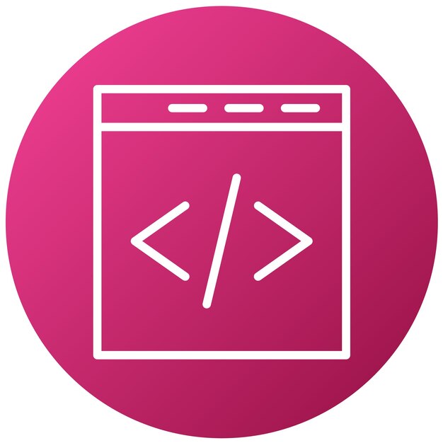 vector design scripting tool icon style
