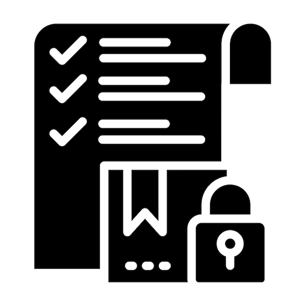 Vector Design Secure Orders Icon Style
