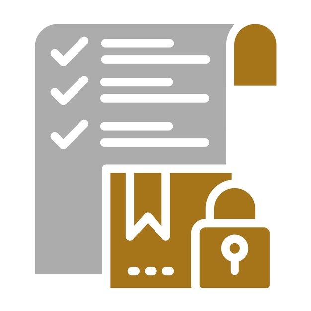 Vector Design Secure Orders Icon Style