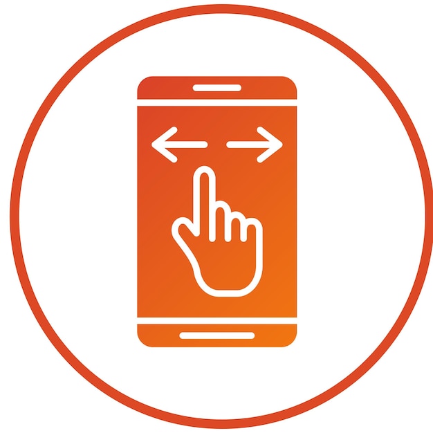 Vector Design Slide Icon Style