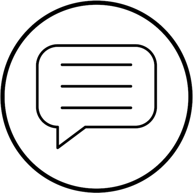 Vector Design Speech Bubble Icon Style